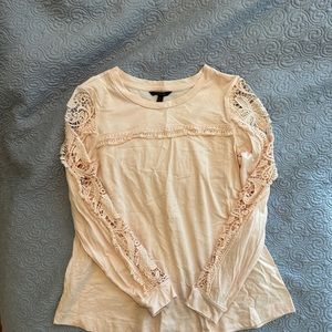 Banana Republic cream top, size Small